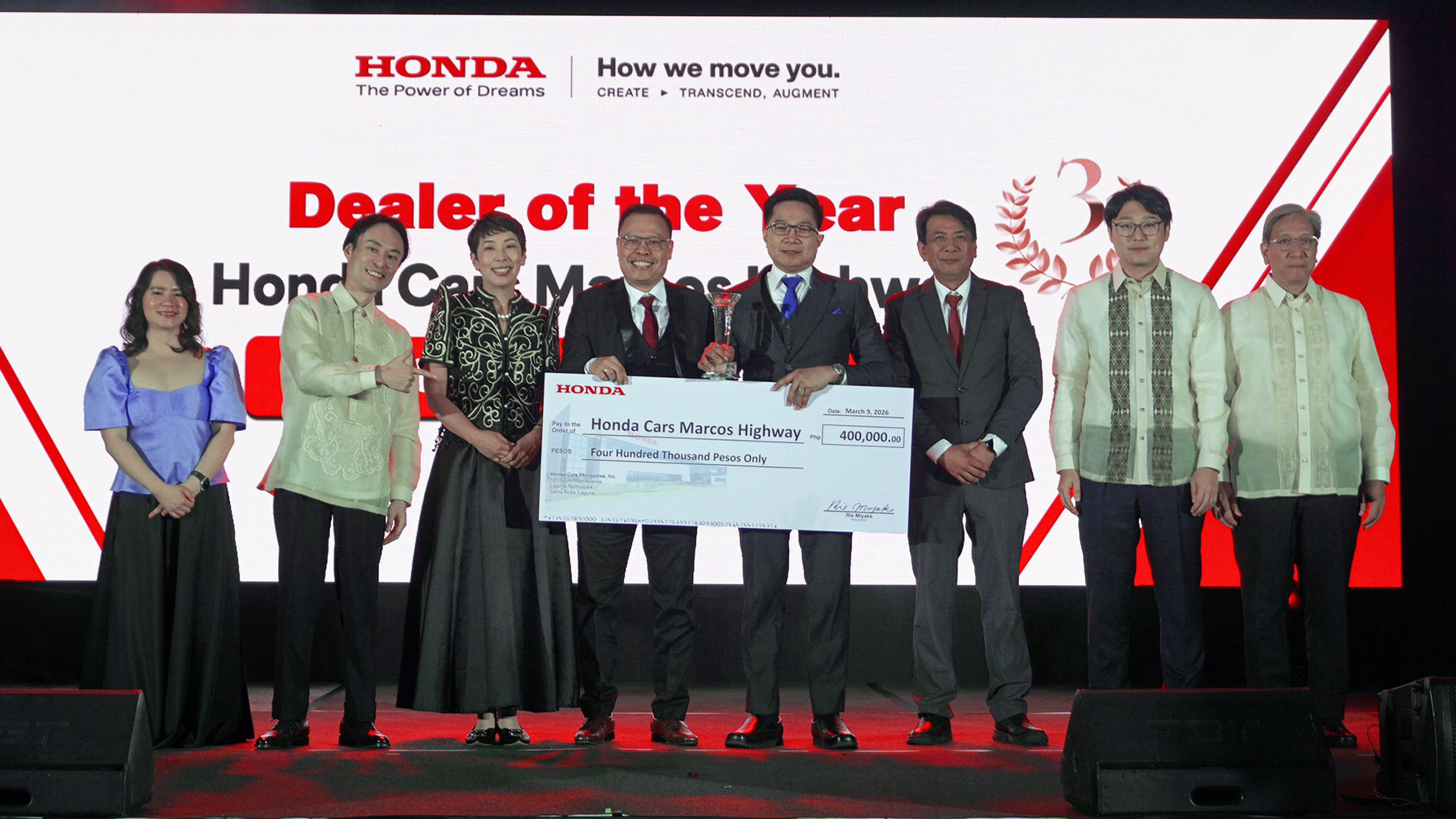 2nd runner up honda cars marcos highway